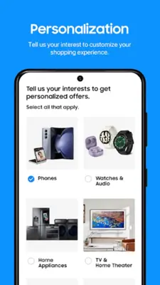 Shop Samsung android App screenshot 10