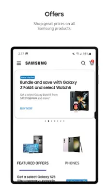 Shop Samsung android App screenshot 4